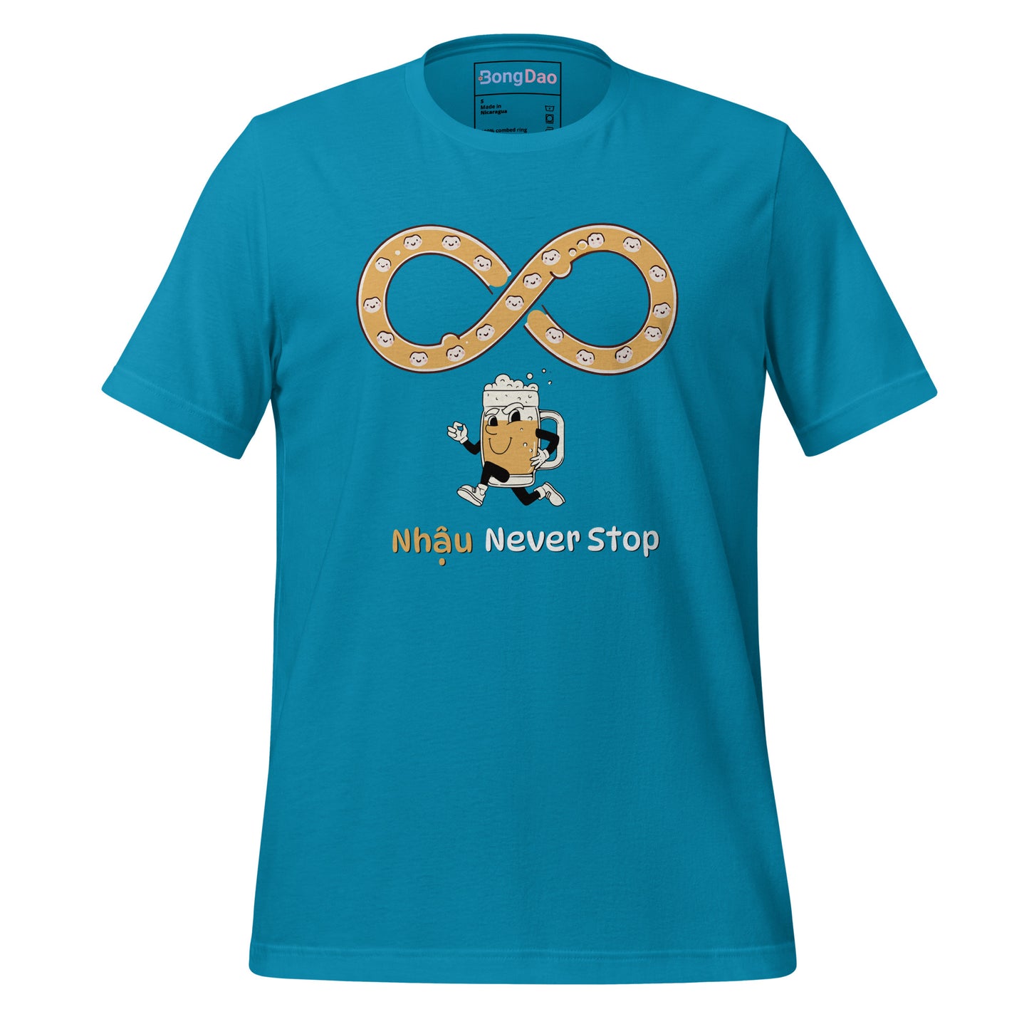 Nhậu Never Stop - Vietnamese Drinking Culture, Unisex Tee