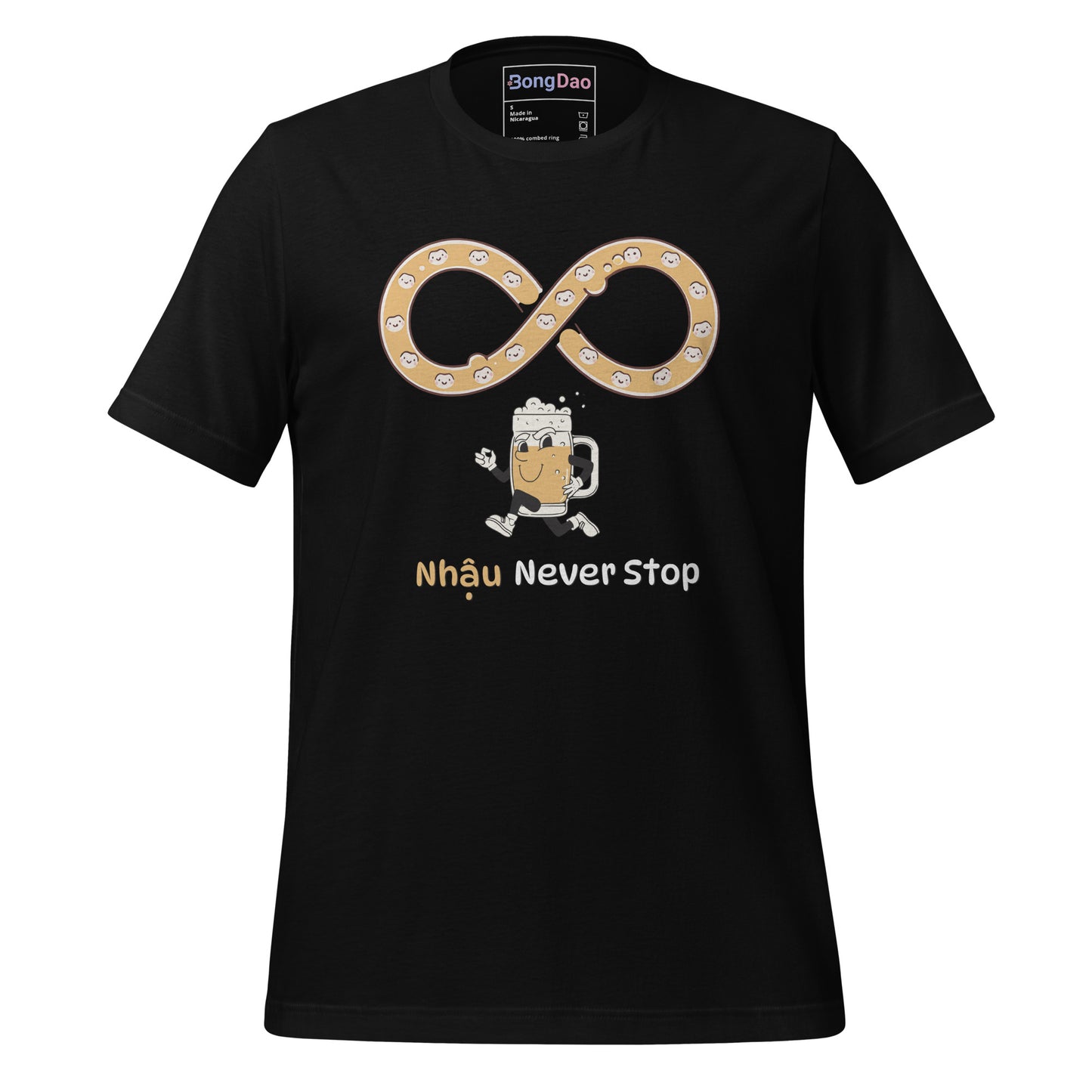 Nhậu Never Stop - Vietnamese Drinking Culture, Unisex Tee