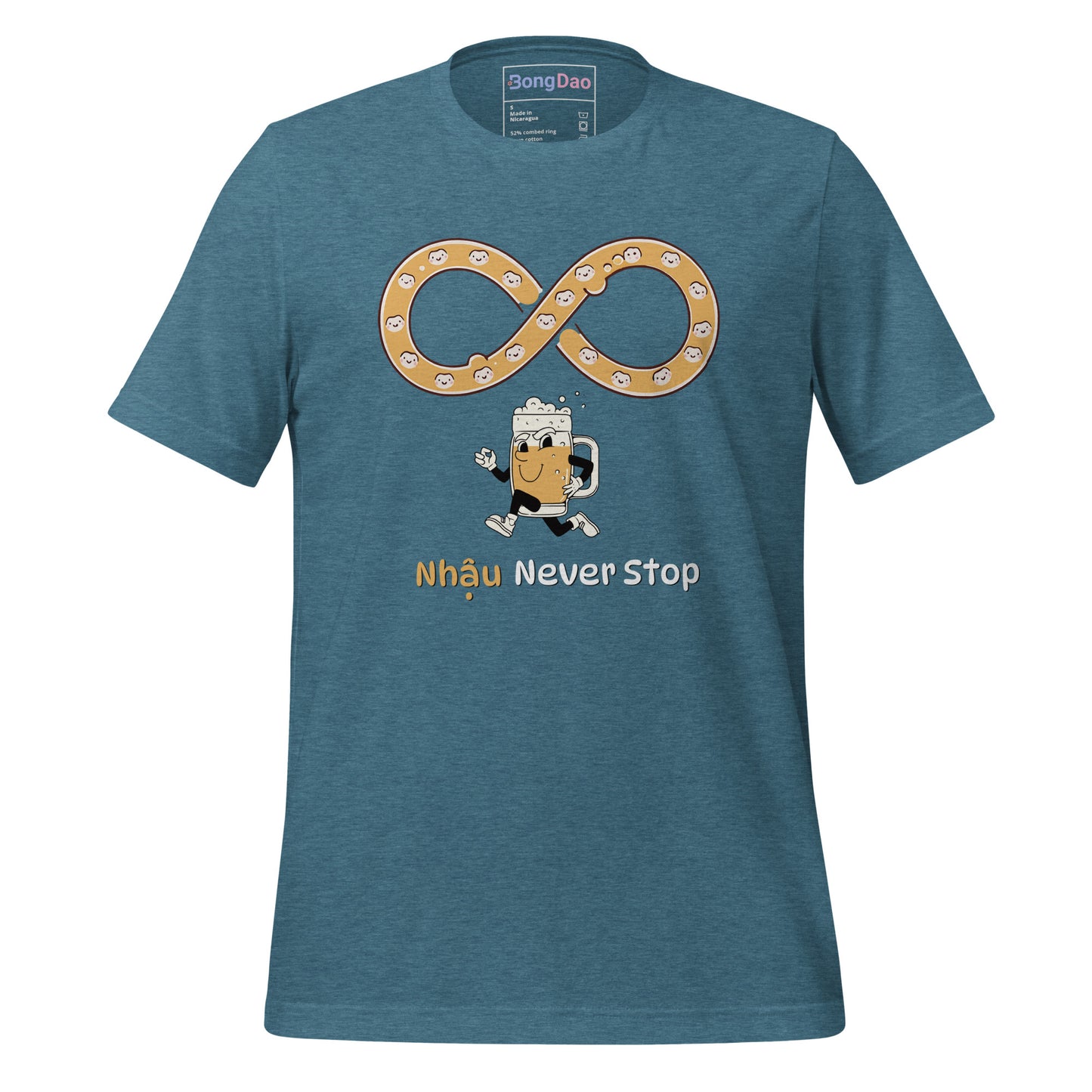 Nhậu Never Stop - Vietnamese Drinking Culture, Unisex Tee