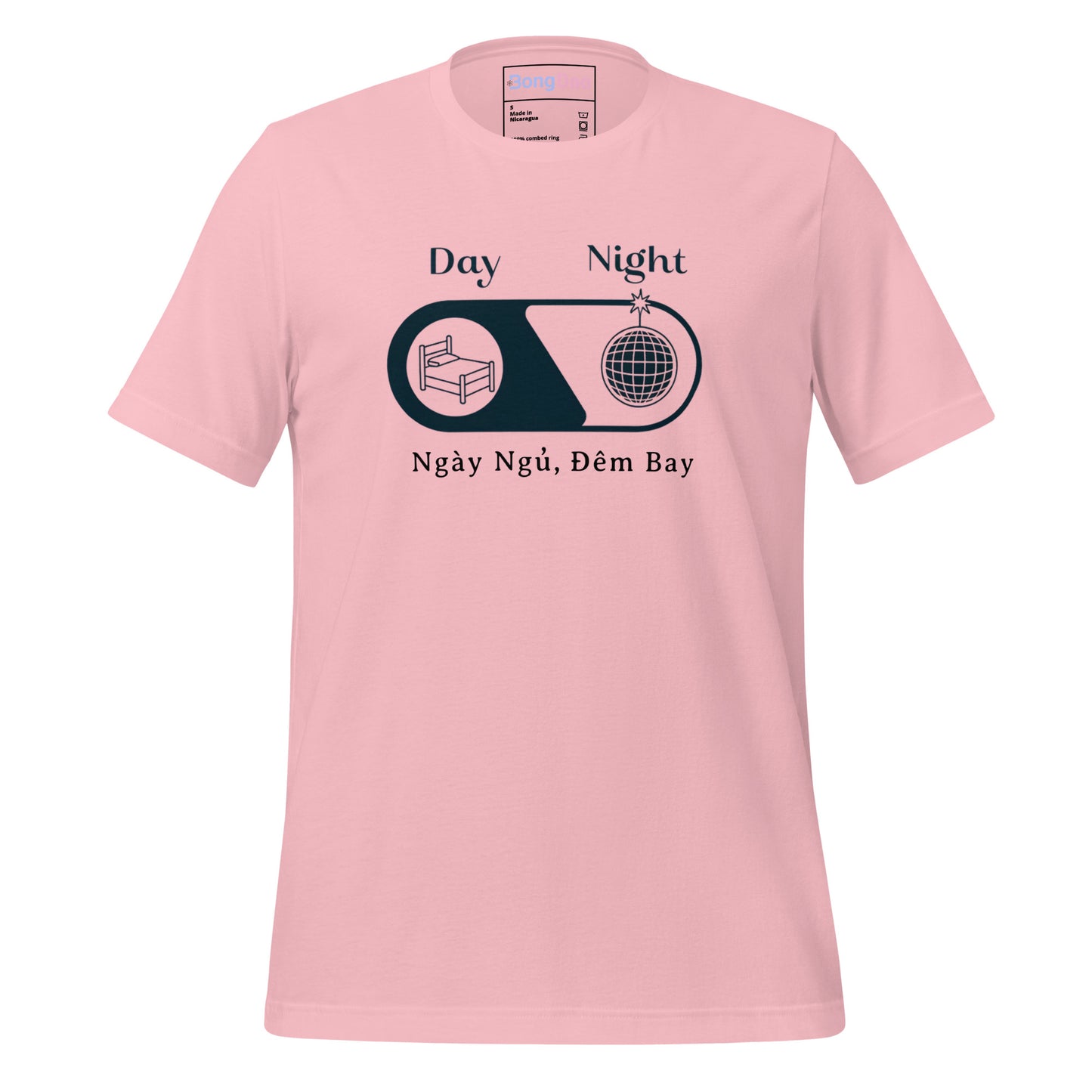 Ngày Ngủ Đêm Bay - Sleep by Day Party by Night - Unisex Tee for Night Owls