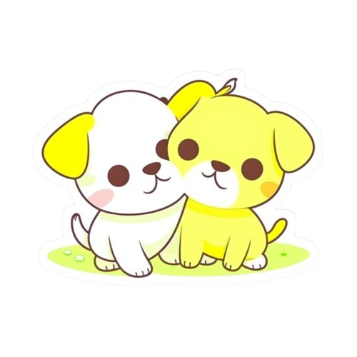 Hugging Puppies