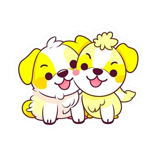 Smile Hugging Puppies