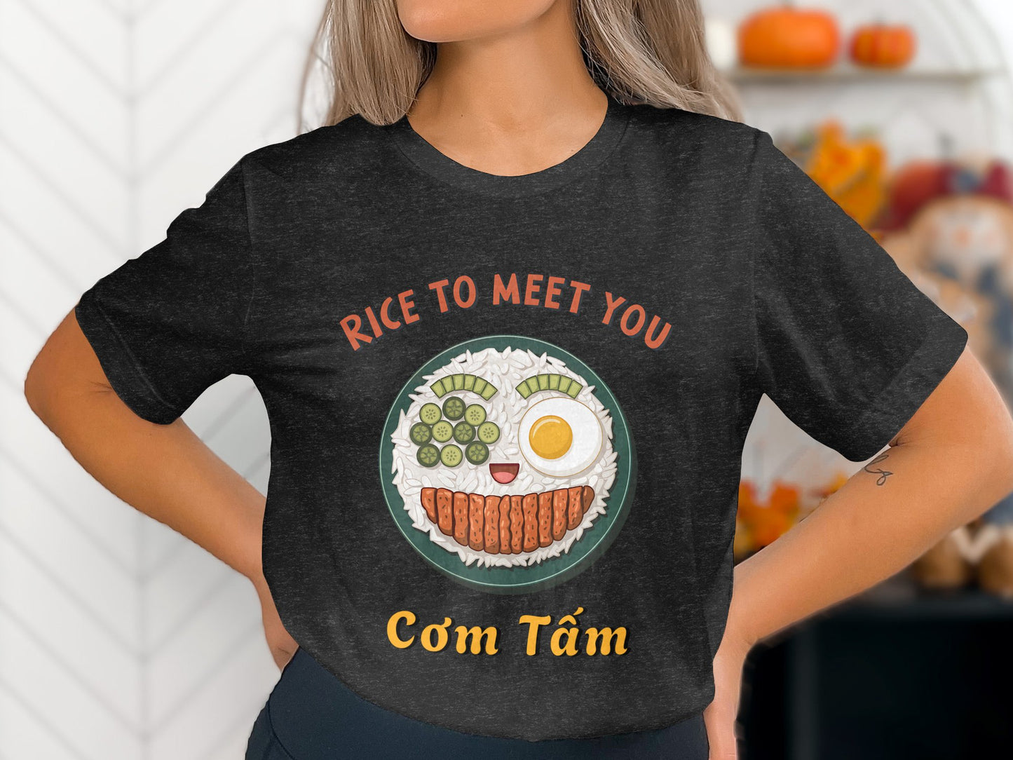 Rice to Meet You: Cơm Tấm Delight Unisex Tee