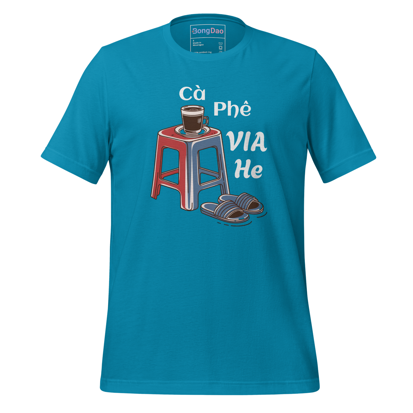 Cà Phê Vỉa Hè: Sidewalk Coffee Vibes Unisex Tee