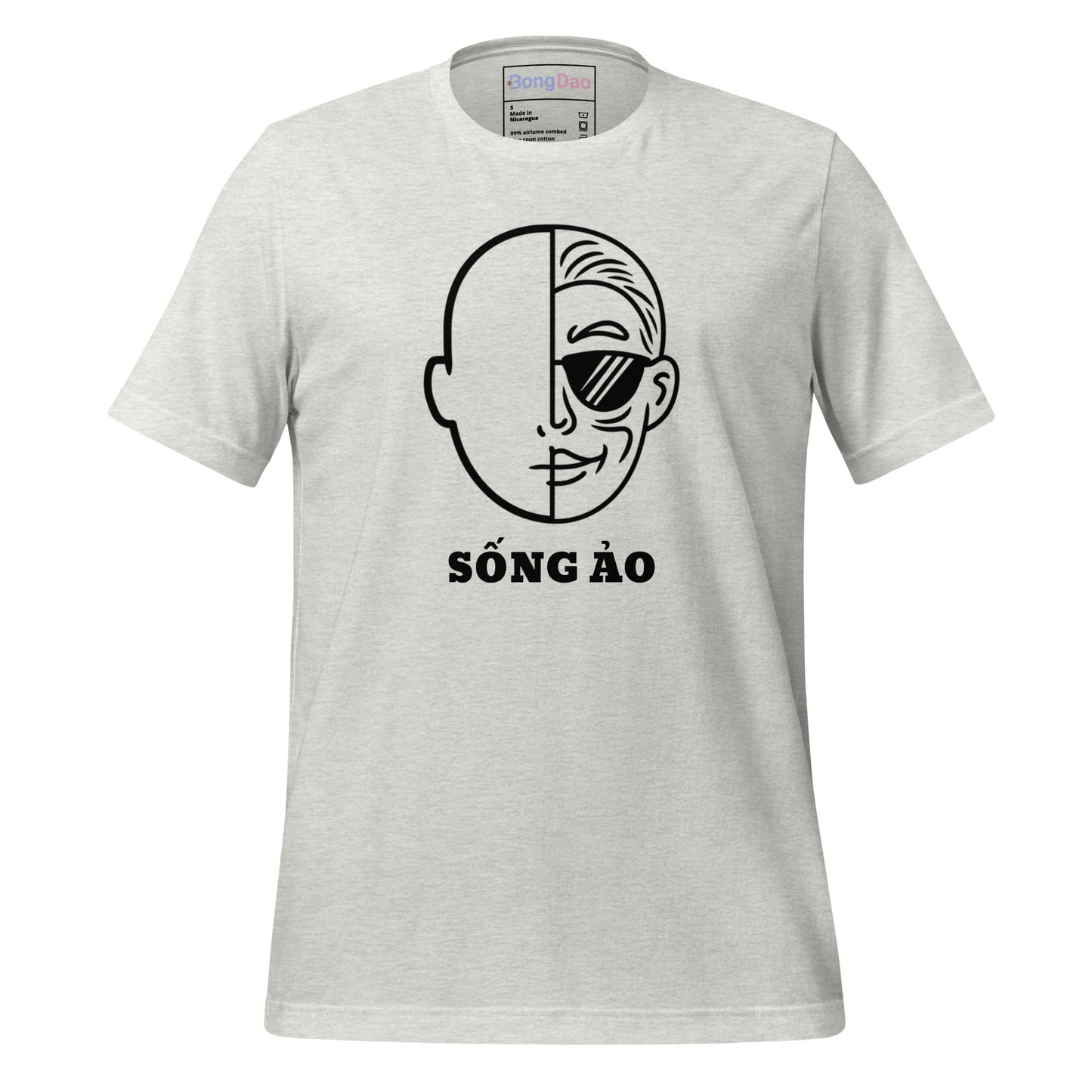 Sống Ảo - Double Life Vibes, Social Media Addict Gift Unisex Tee