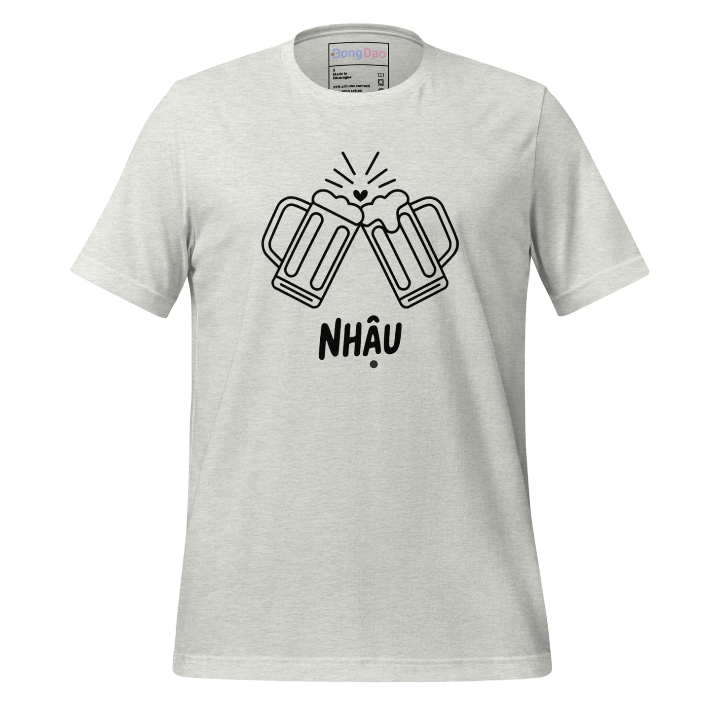 Nhậu - Vietnamese Drinking Culture, Cheers to Friendship, Beer Lovers Unisex Tee