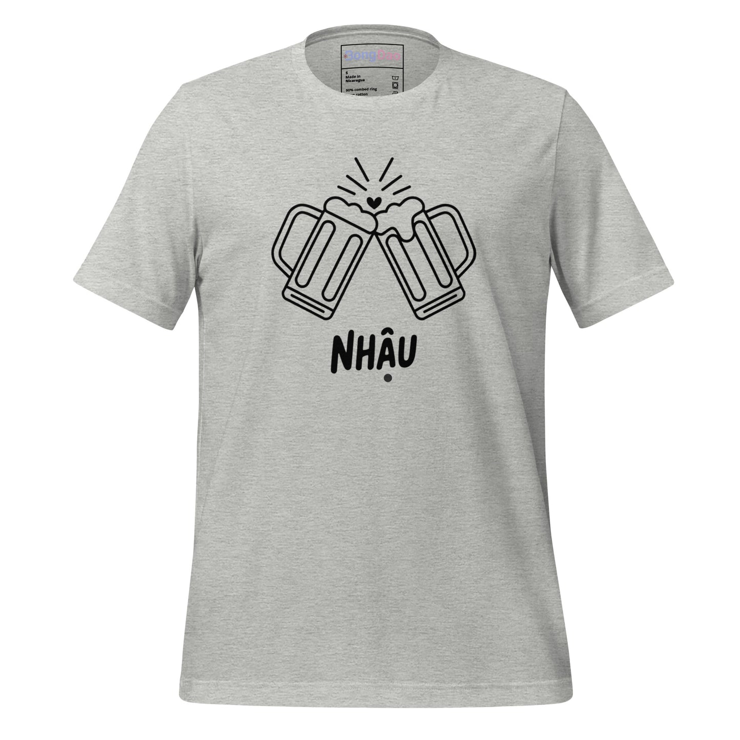 Nhậu - Vietnamese Drinking Culture, Cheers to Friendship, Beer Lovers Unisex Tee