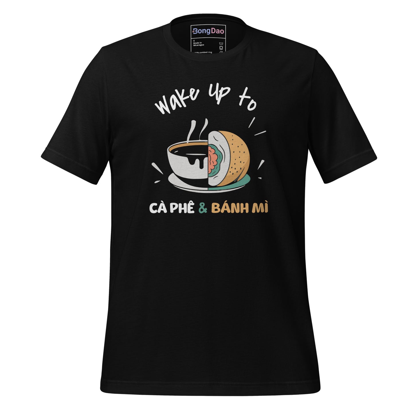 Wake Up to Cà Phê & Bánh Mì: Breakfast Goals Unisex Tee