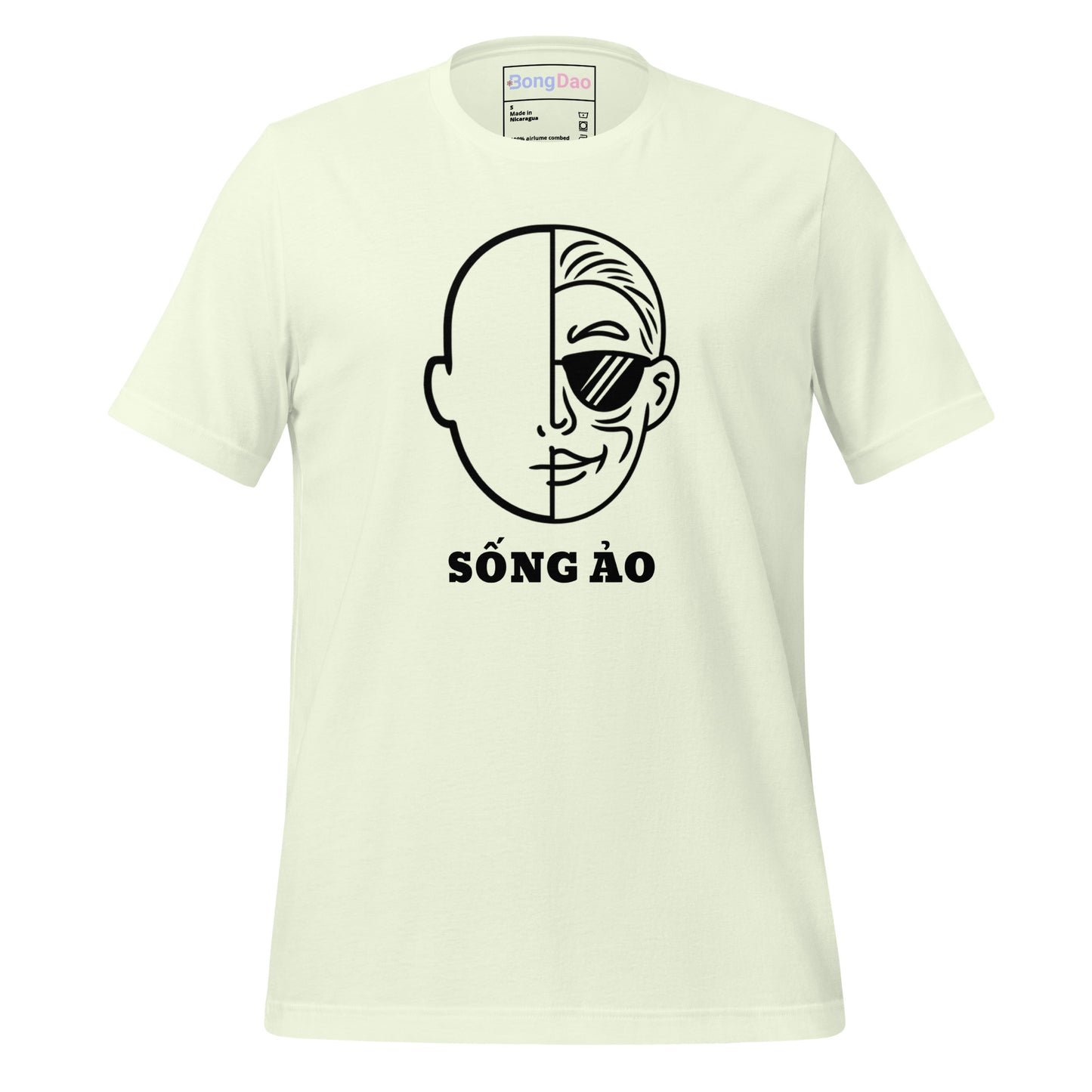 Sống Ảo - Double Life Vibes, Social Media Addict Gift Unisex Tee