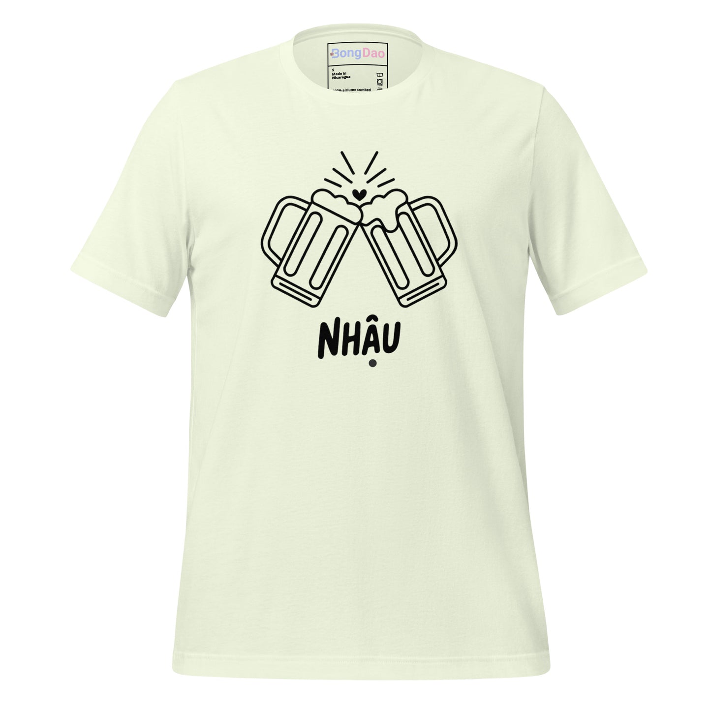 Nhậu - Vietnamese Drinking Culture, Cheers to Friendship, Beer Lovers Unisex Tee