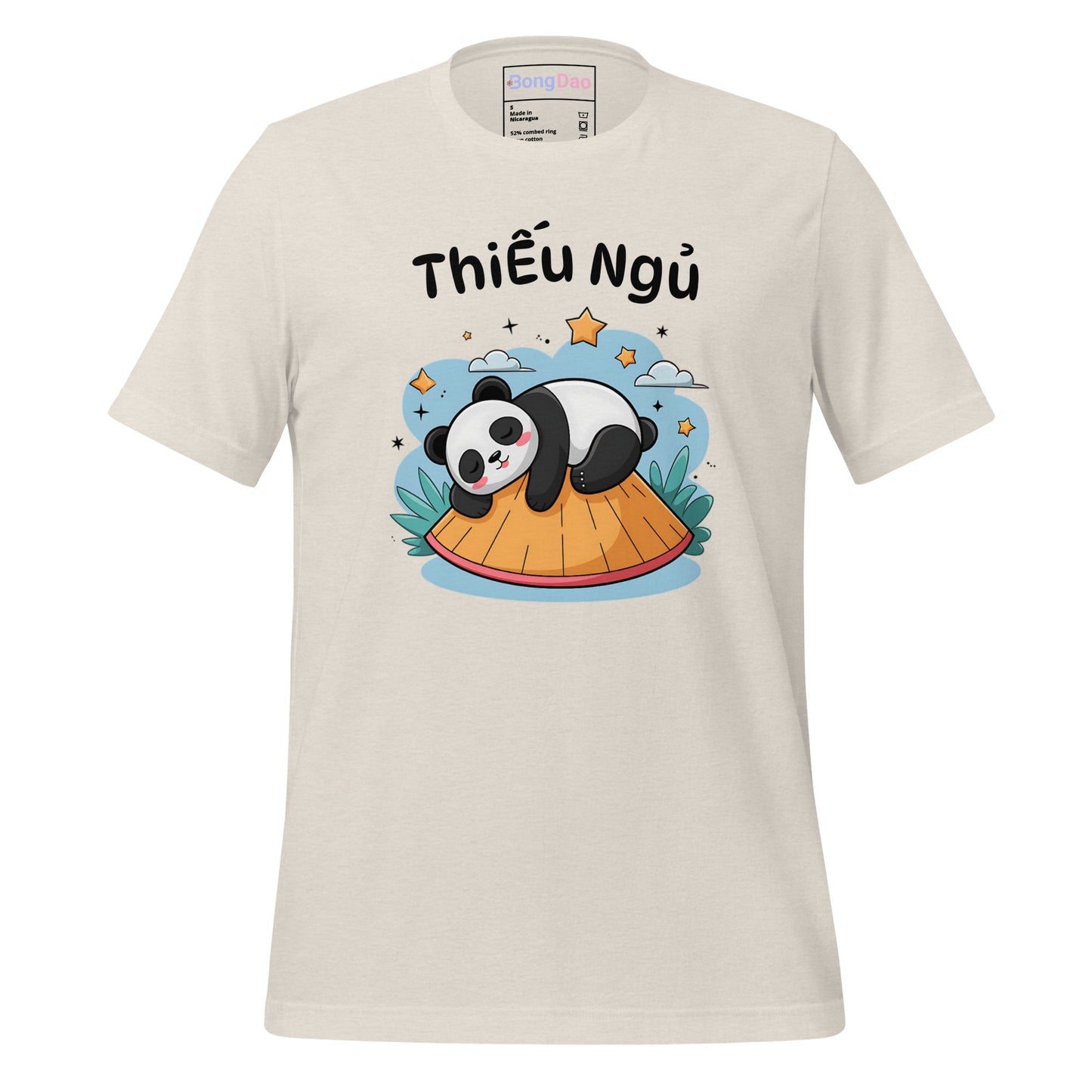 Thiếu Ngủ Panda: Sleepy Vibes Unisex Tee