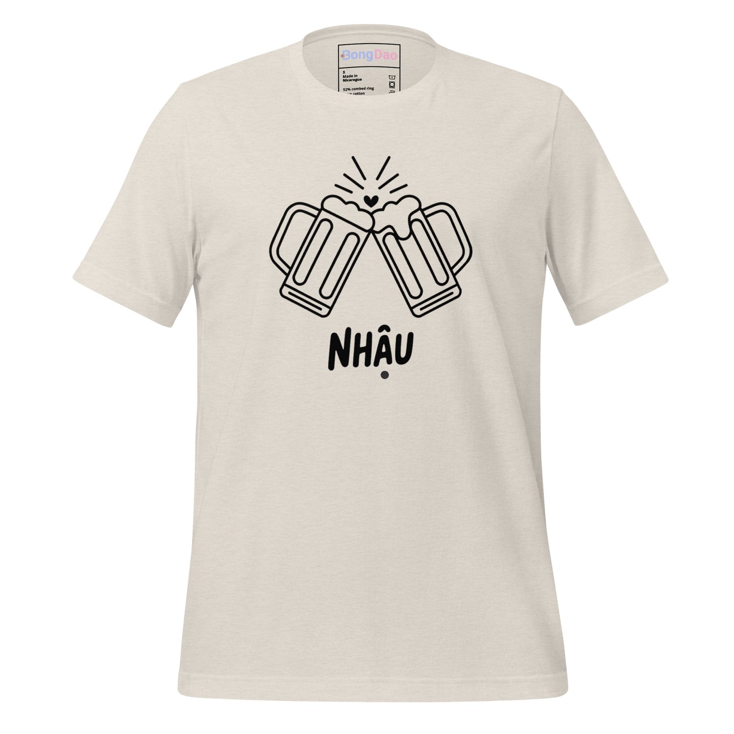 Nhậu - Vietnamese Drinking Culture, Cheers to Friendship, Beer Lovers Unisex Tee