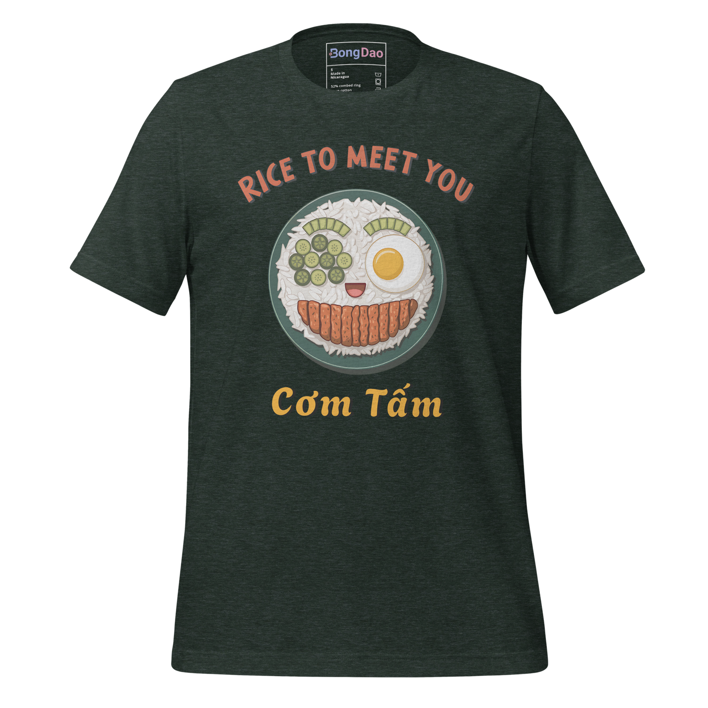 Rice to Meet You: Cơm Tấm Delight Unisex Tee