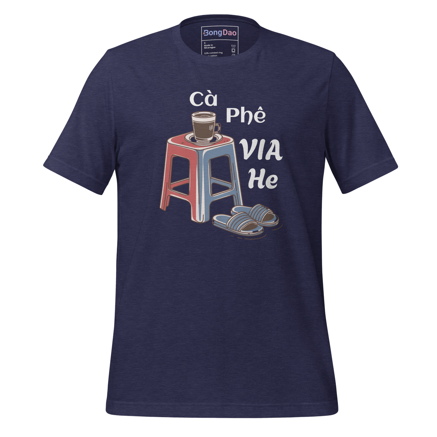 Cà Phê Vỉa Hè: Sidewalk Coffee Vibes Unisex Tee