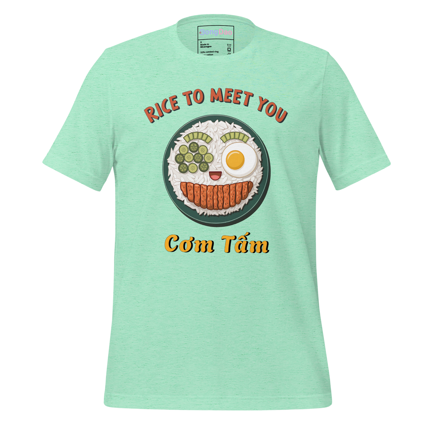 Rice to Meet You: Cơm Tấm Delight Unisex Tee