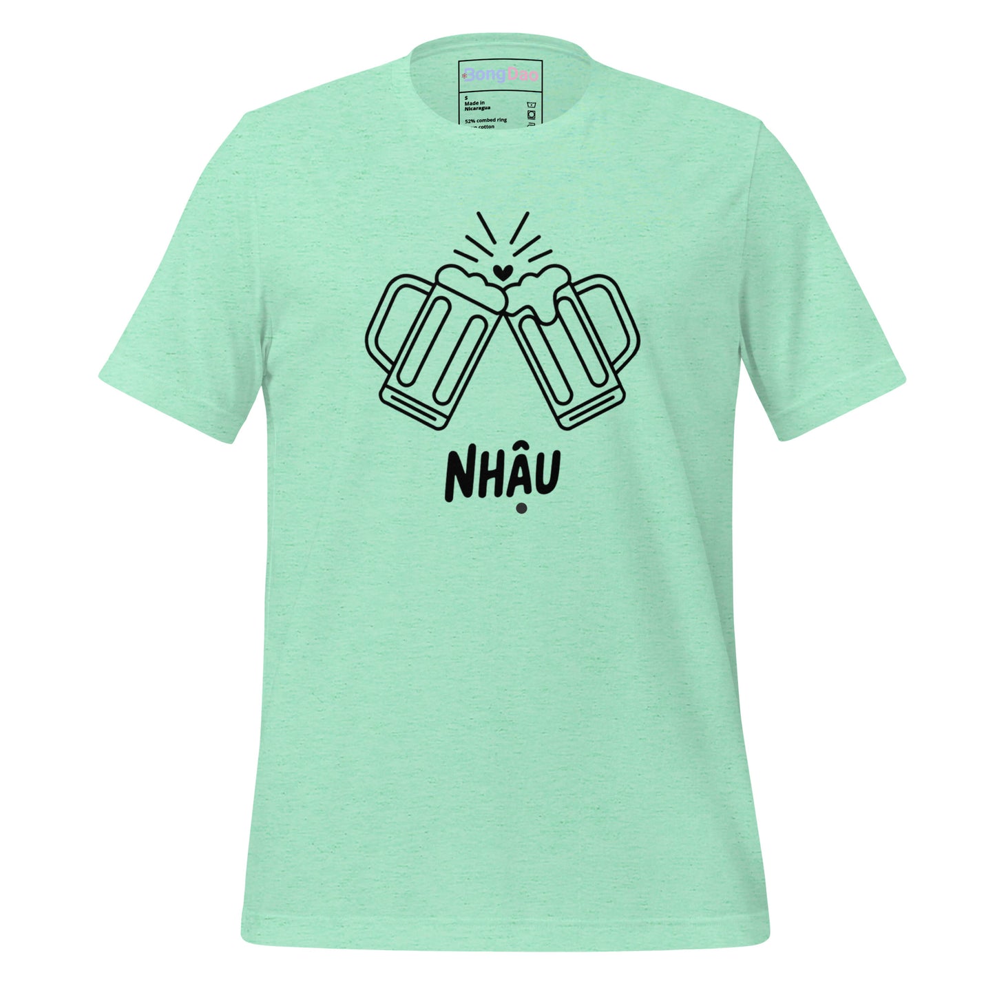 Nhậu - Vietnamese Drinking Culture, Cheers to Friendship, Beer Lovers Unisex Tee