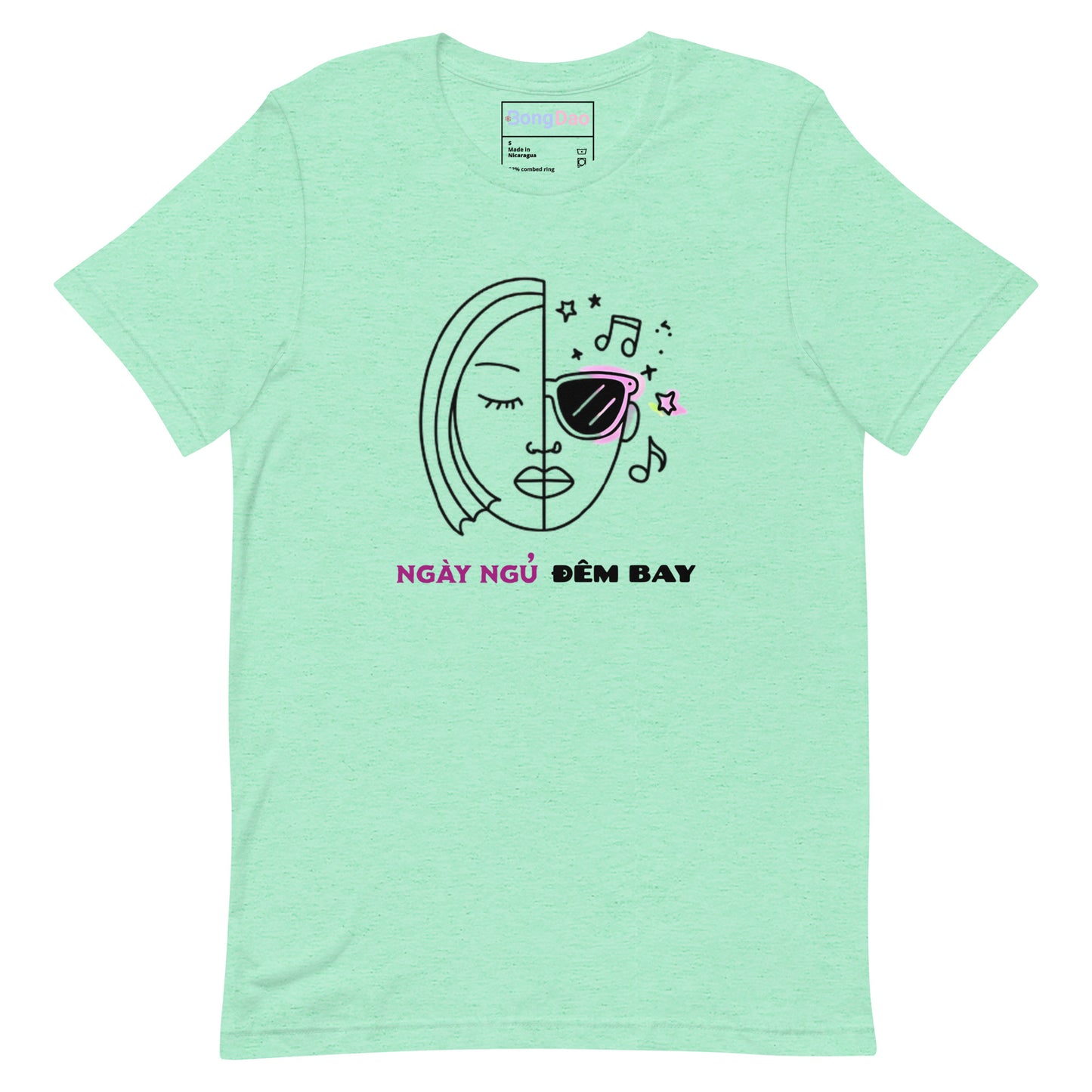 Ngày Ngủ Đêm Bay - Party All Night Vibes, Night Owls Unisex Tee