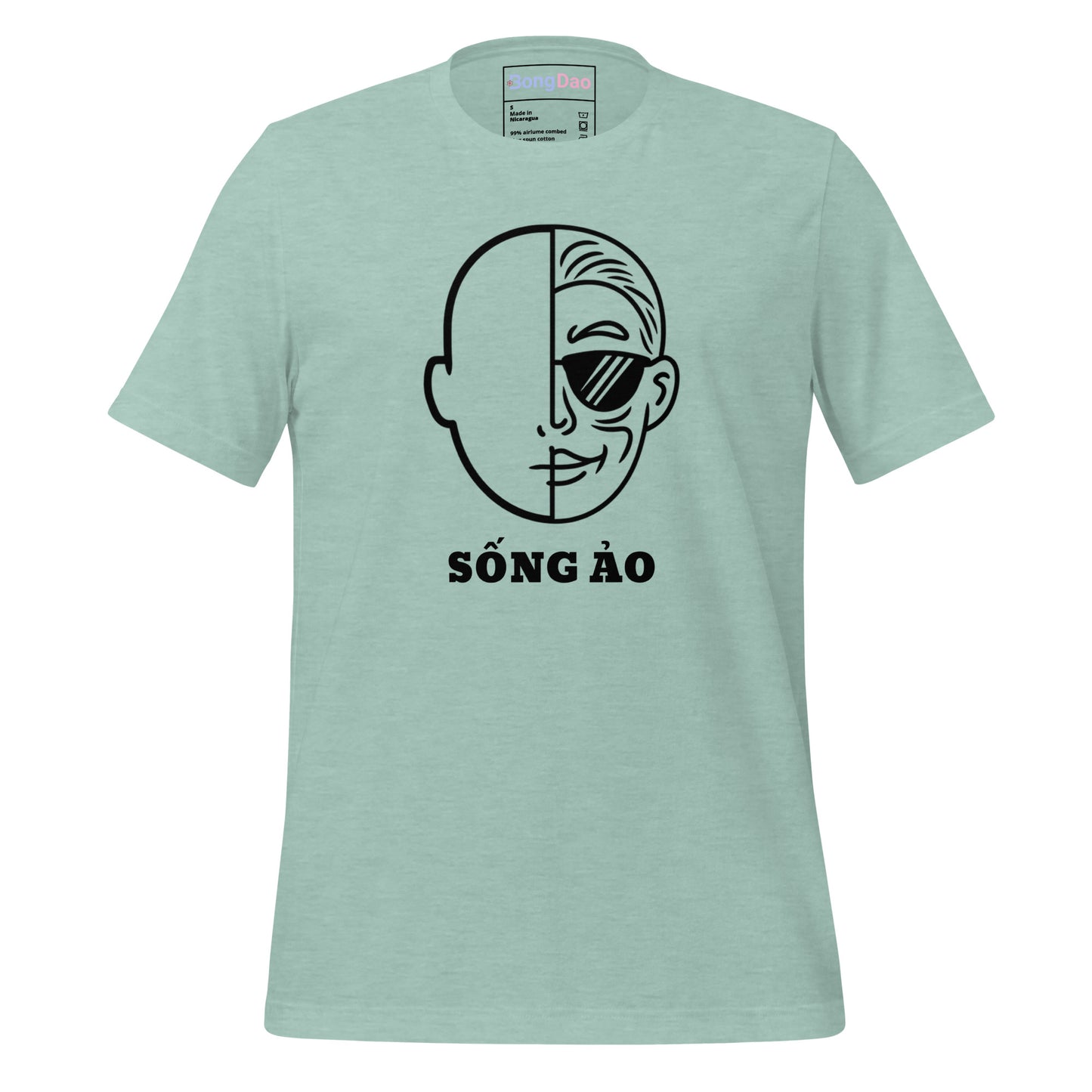 Sống Ảo - Double Life Vibes, Social Media Addict Gift Unisex Tee