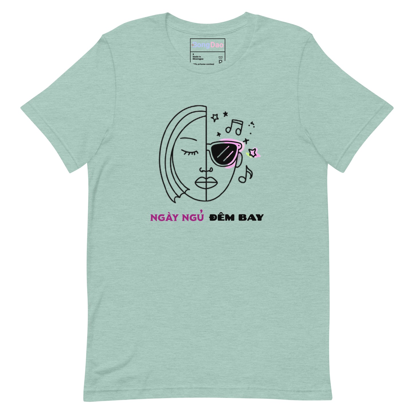 Ngày Ngủ Đêm Bay - Party All Night Vibes, Night Owls Unisex Tee