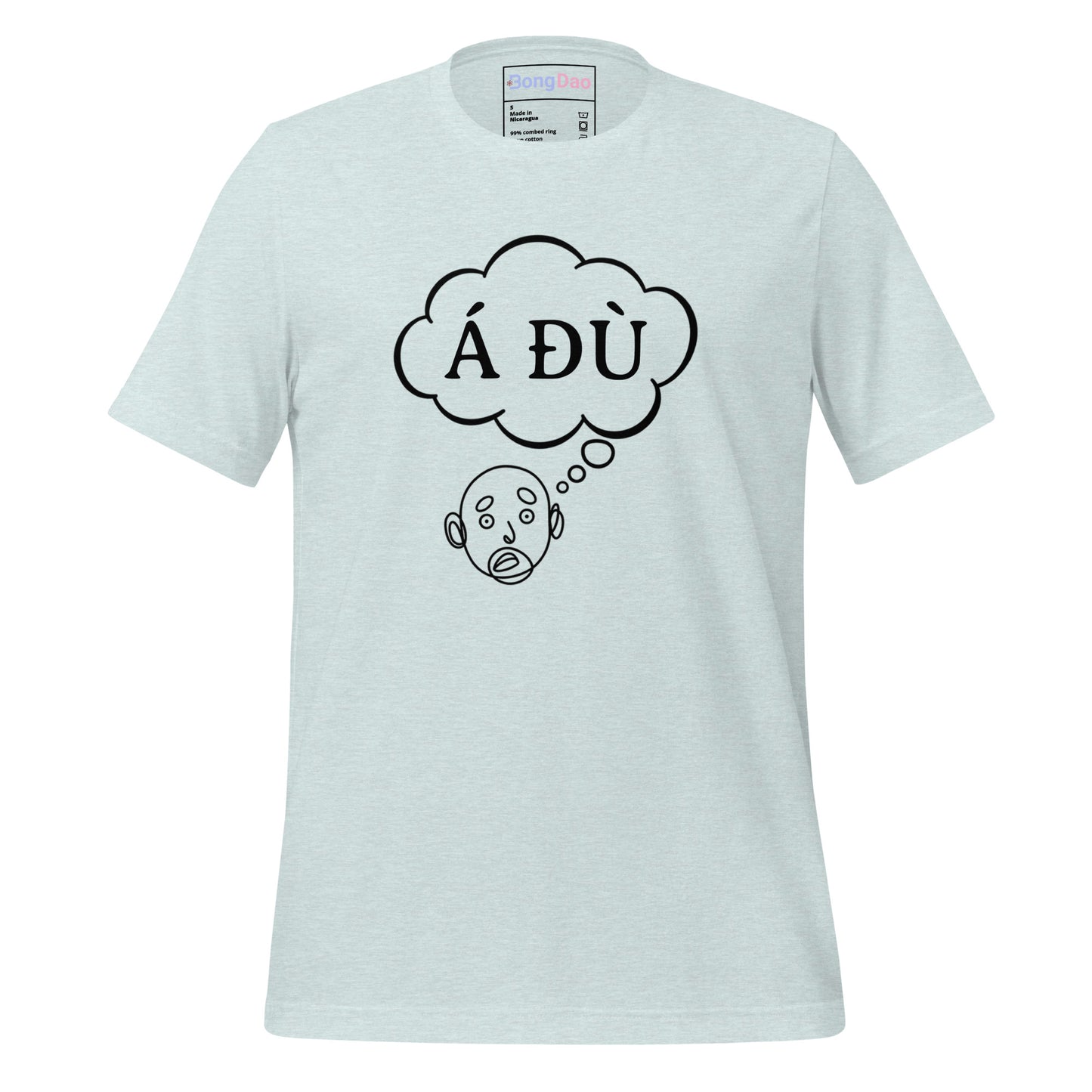 Á Đù Thought Bubble: The Vietnamese Expression of Surprise Unisex Tee