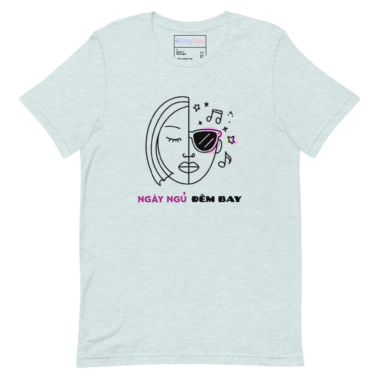 Ngày Ngủ Đêm Bay - Party All Night Vibes, Night Owls Unisex Tee