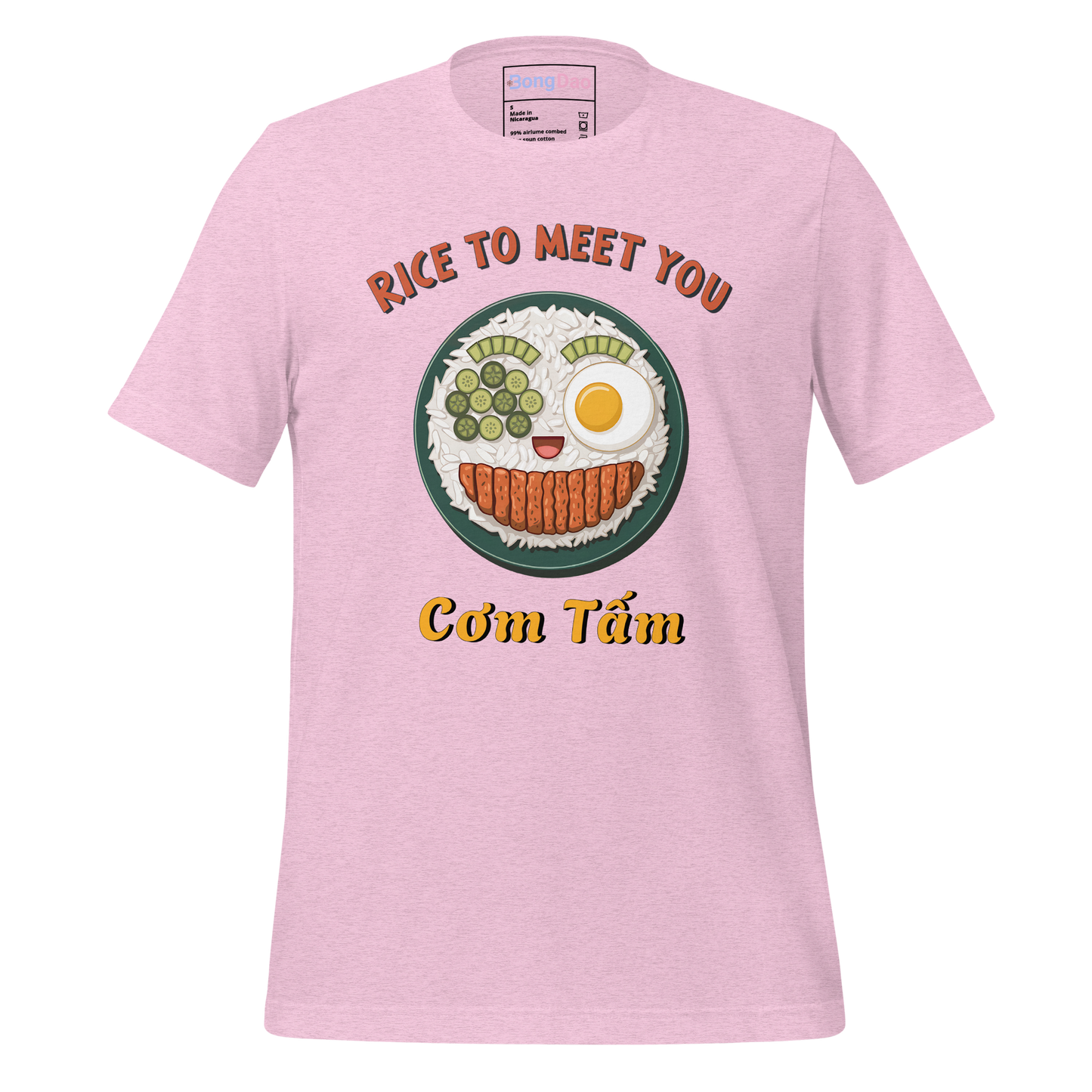 Rice to Meet You: Cơm Tấm Delight Unisex Tee