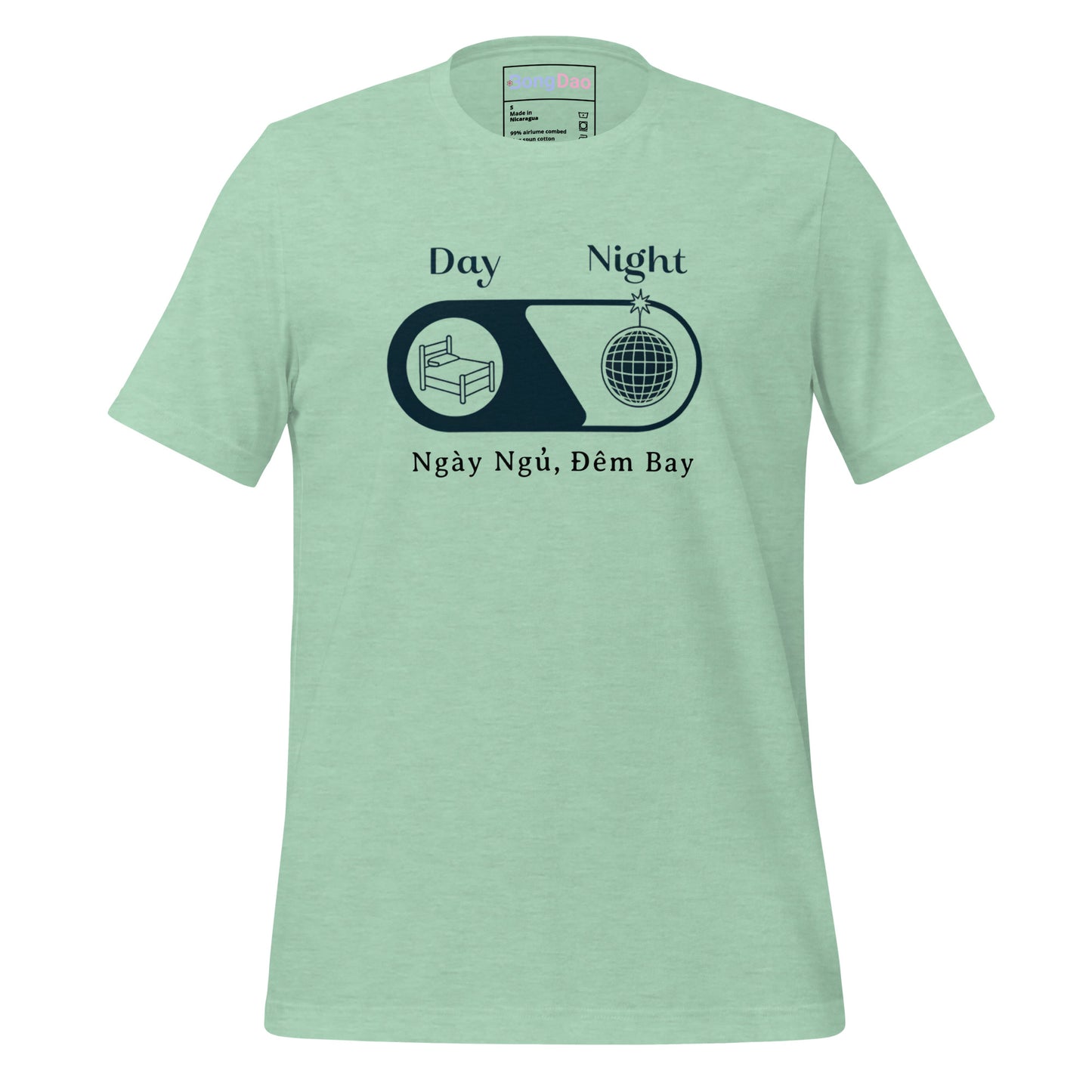 Ngày Ngủ Đêm Bay - Sleep by Day Party by Night - Unisex Tee for Night Owls