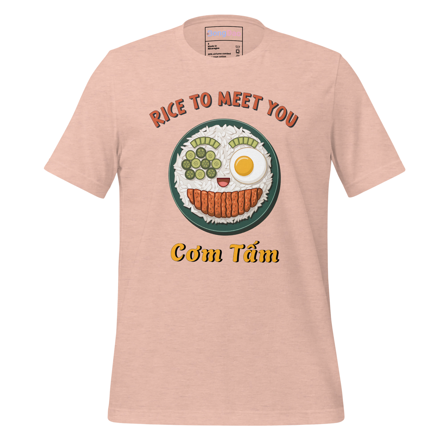 Rice to Meet You: Cơm Tấm Delight Unisex Tee