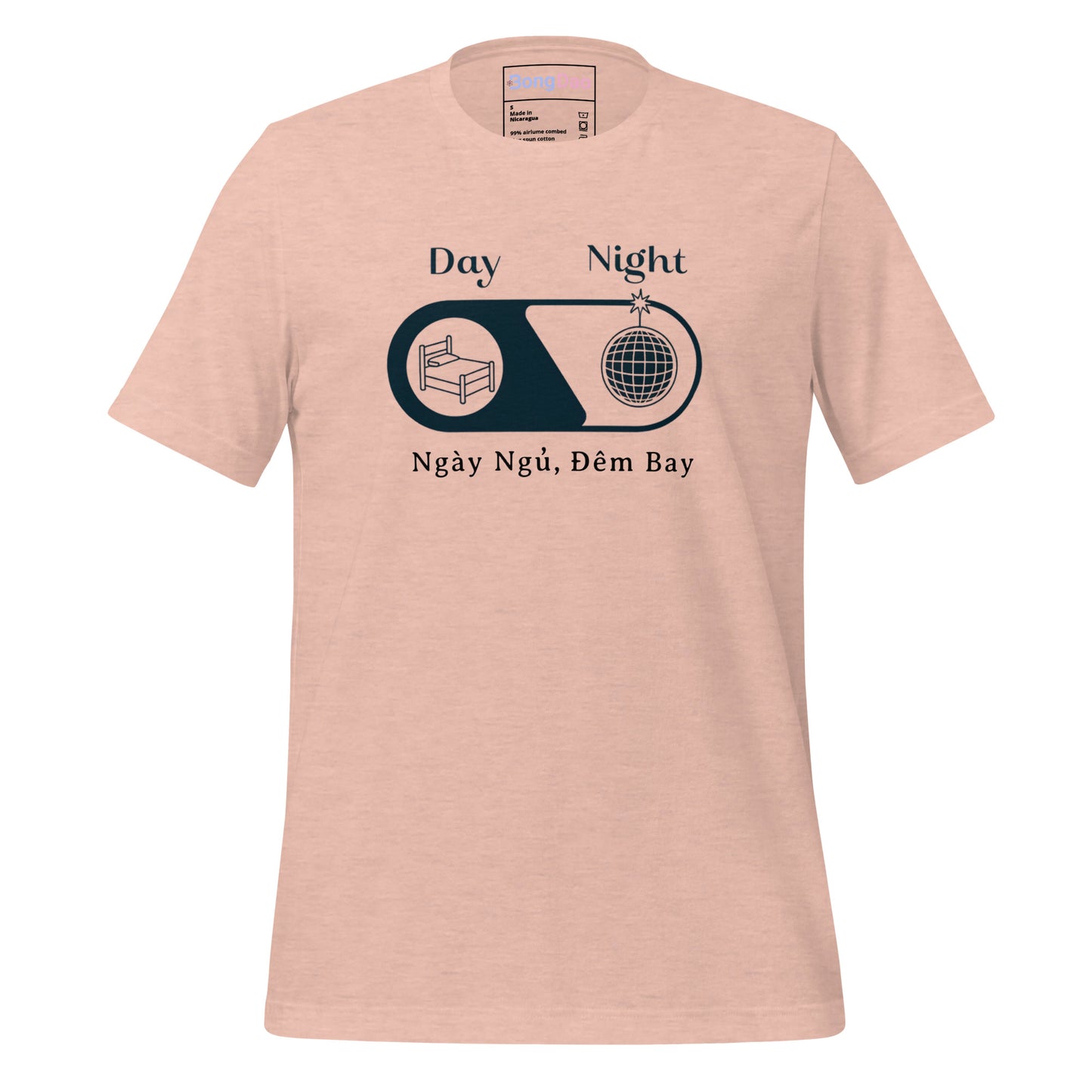 Ngày Ngủ Đêm Bay - Sleep by Day Party by Night - Unisex Tee for Night Owls