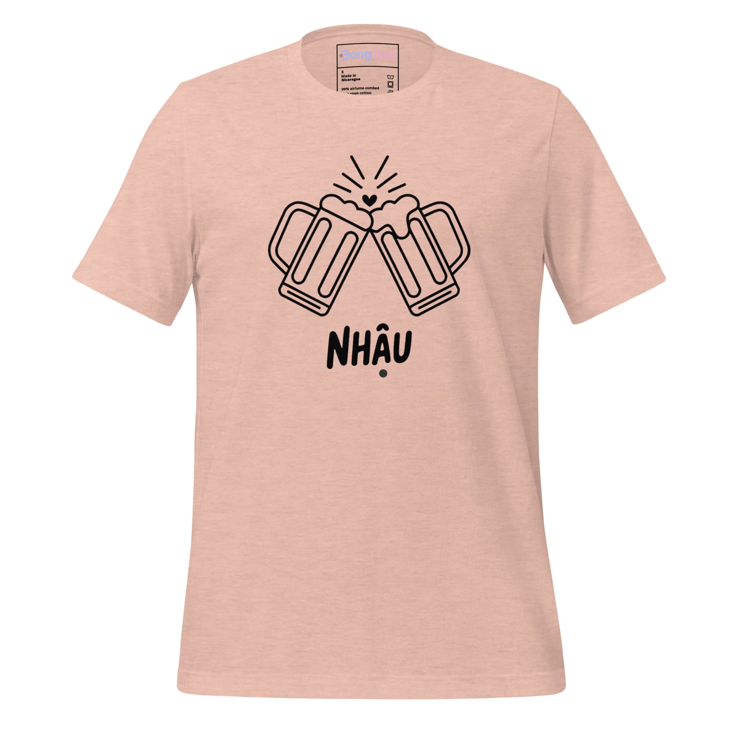 Nhậu - Vietnamese Drinking Culture, Cheers to Friendship, Beer Lovers Unisex Tee