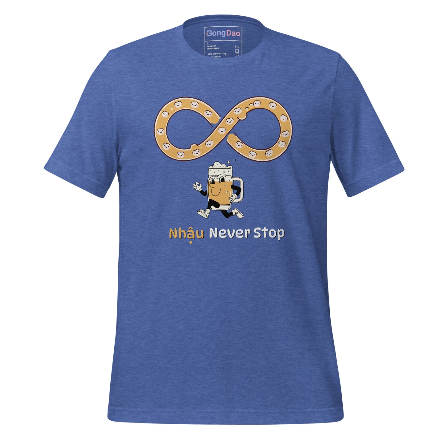 Nhậu Never Stop - Vietnamese Drinking Culture, Unisex Tee