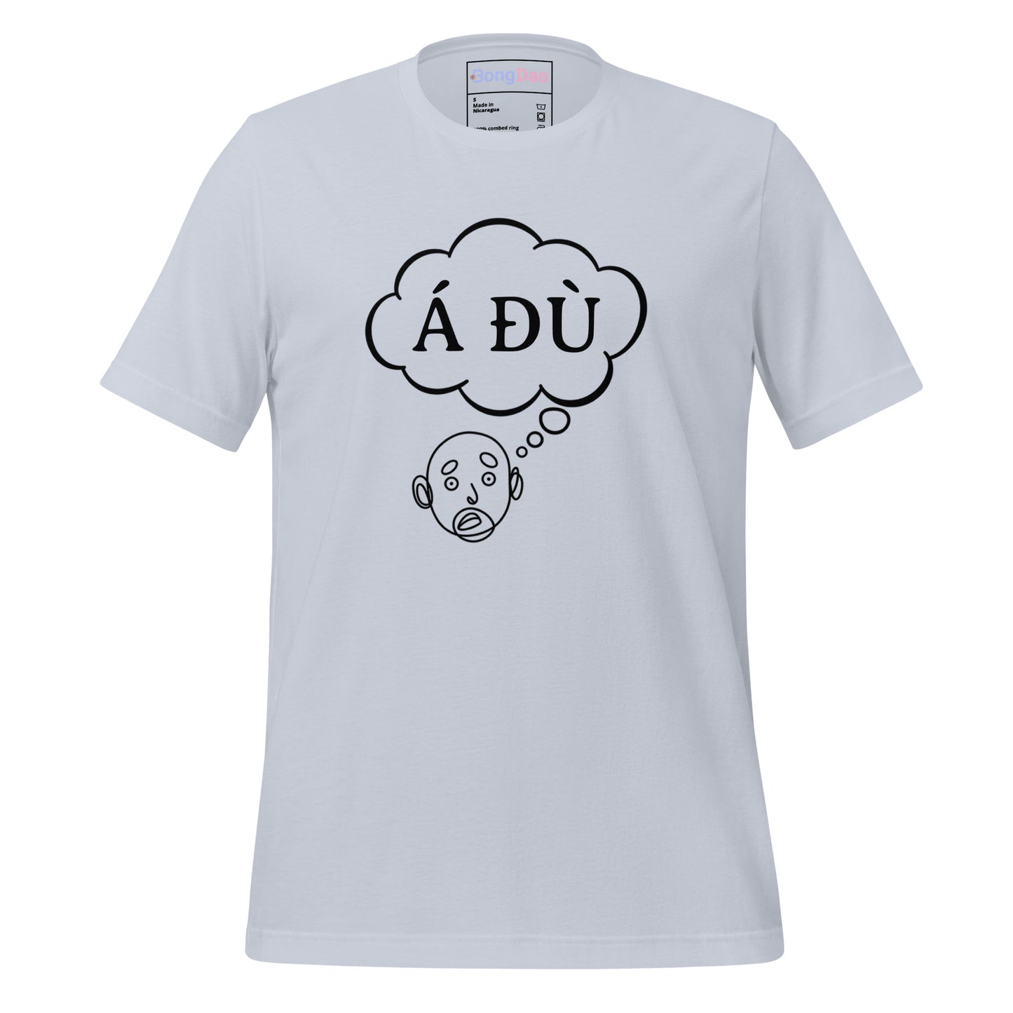 Á Đù Thought Bubble: The Vietnamese Expression of Surprise Unisex Tee