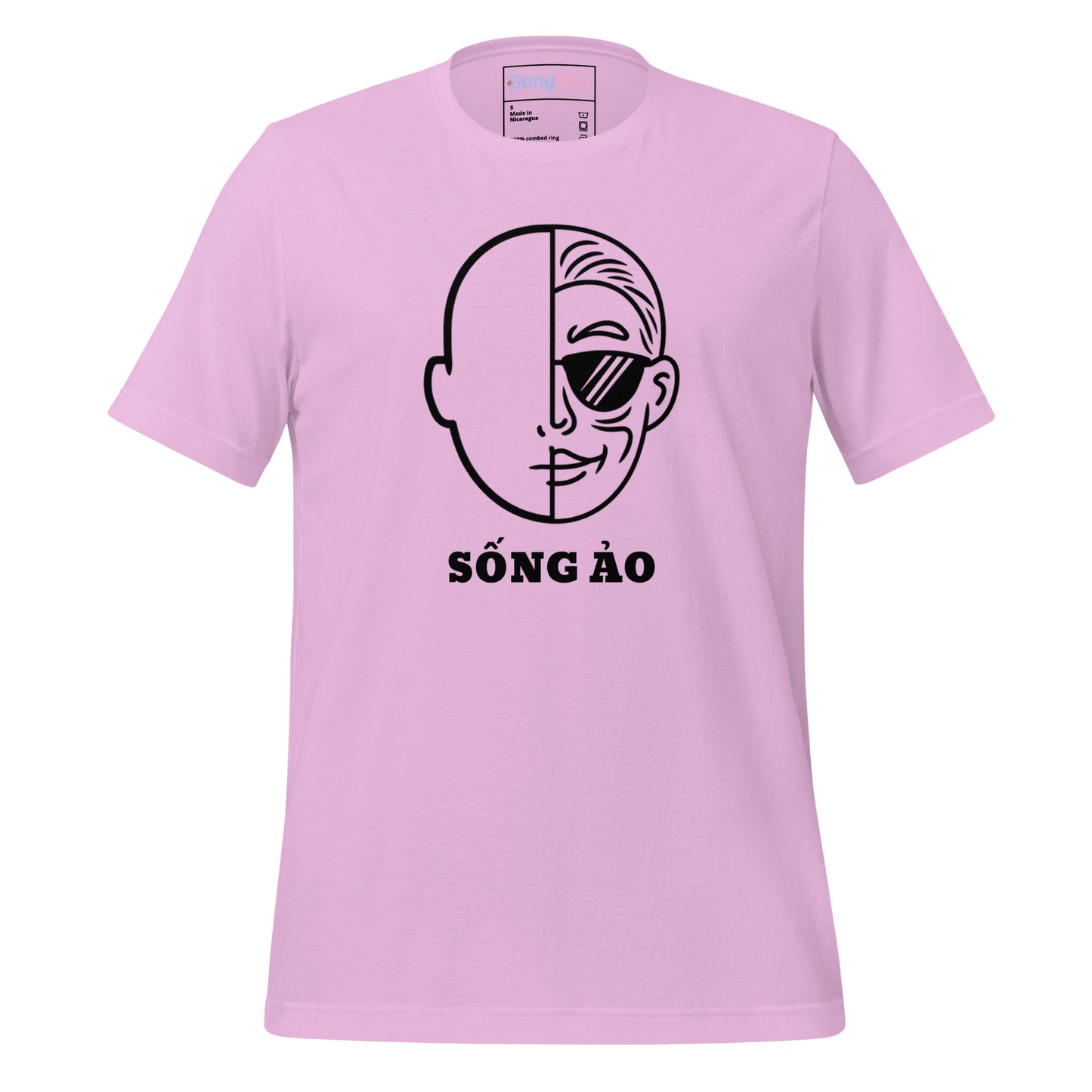 Sống Ảo - Double Life Vibes, Social Media Addict Gift Unisex Tee