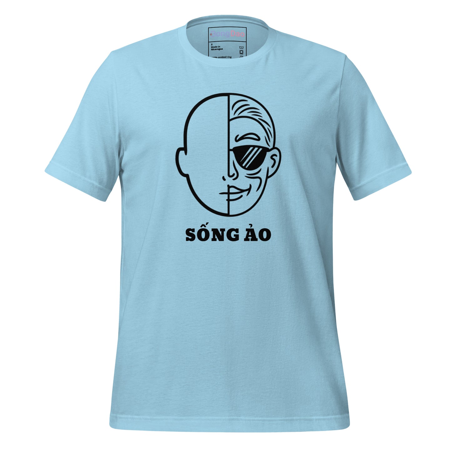 Sống Ảo - Double Life Vibes, Social Media Addict Gift Unisex Tee