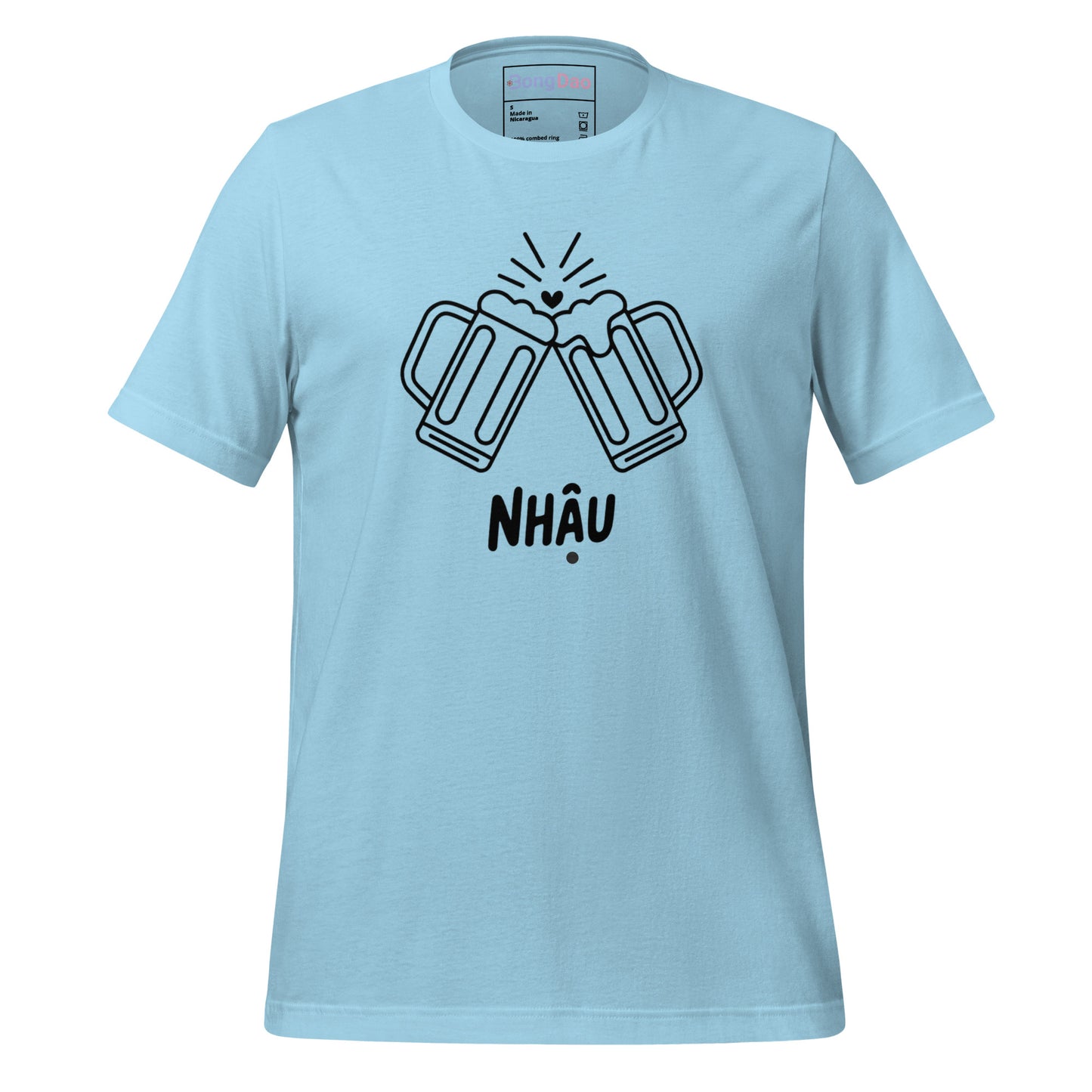 Nhậu - Vietnamese Drinking Culture, Cheers to Friendship, Beer Lovers Unisex Tee