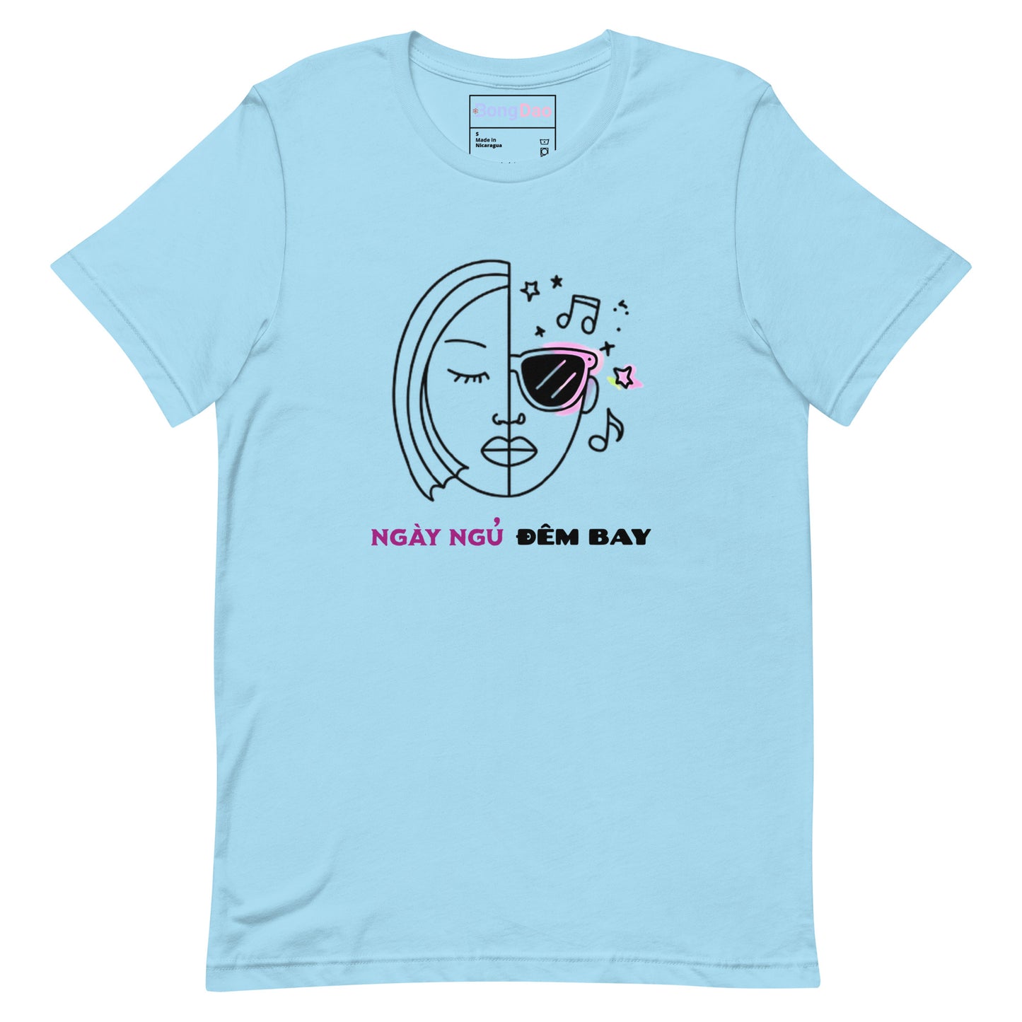 Ngày Ngủ Đêm Bay - Party All Night Vibes, Night Owls Unisex Tee