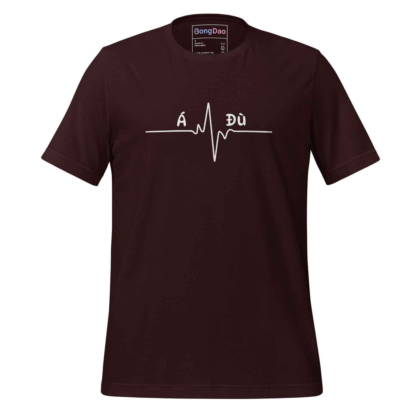 Á Đù Heartbeat: The Vietnamese Pulse of Surprise Unisex Tee