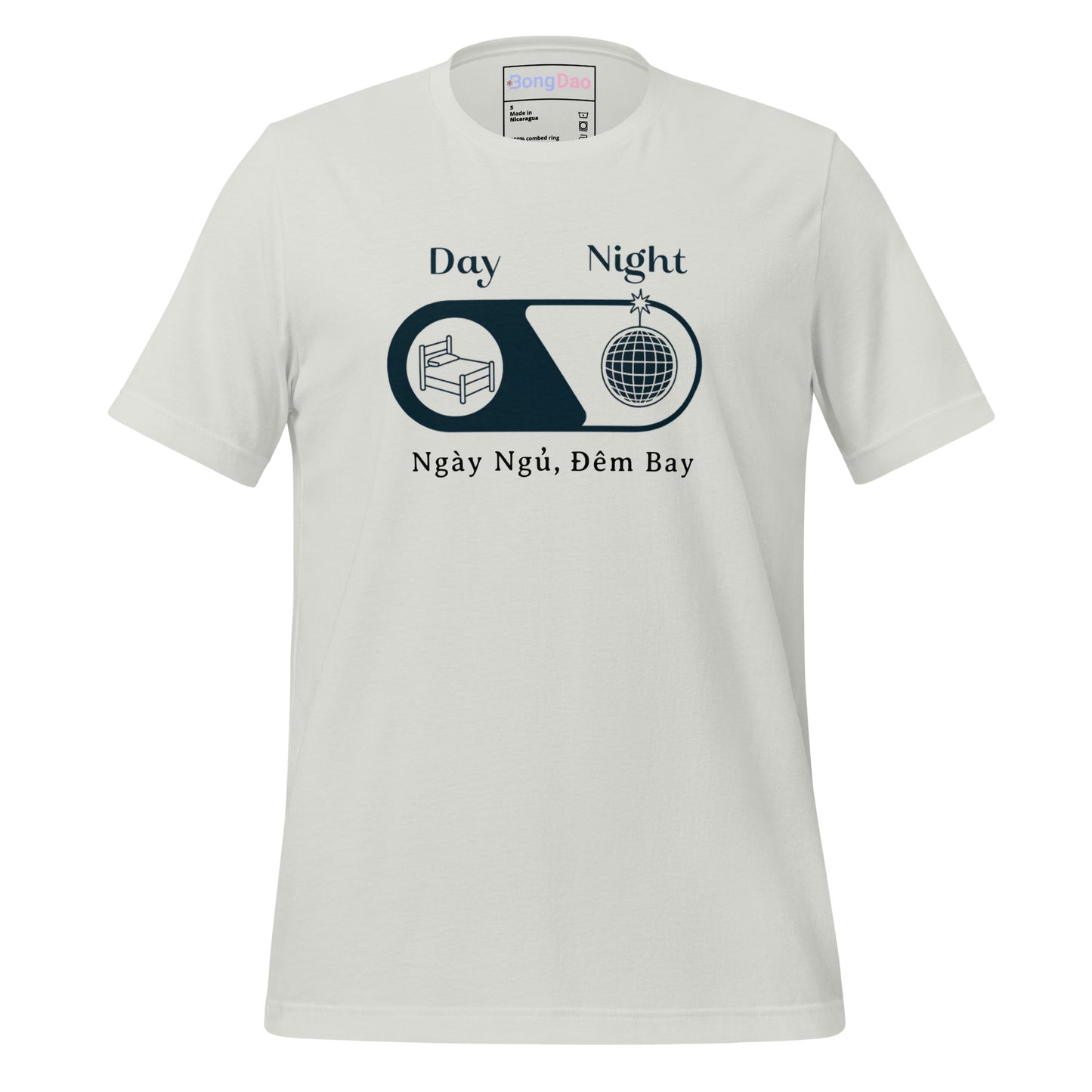 Ngày Ngủ Đêm Bay - Sleep by Day Party by Night - Unisex Tee for Night Owls