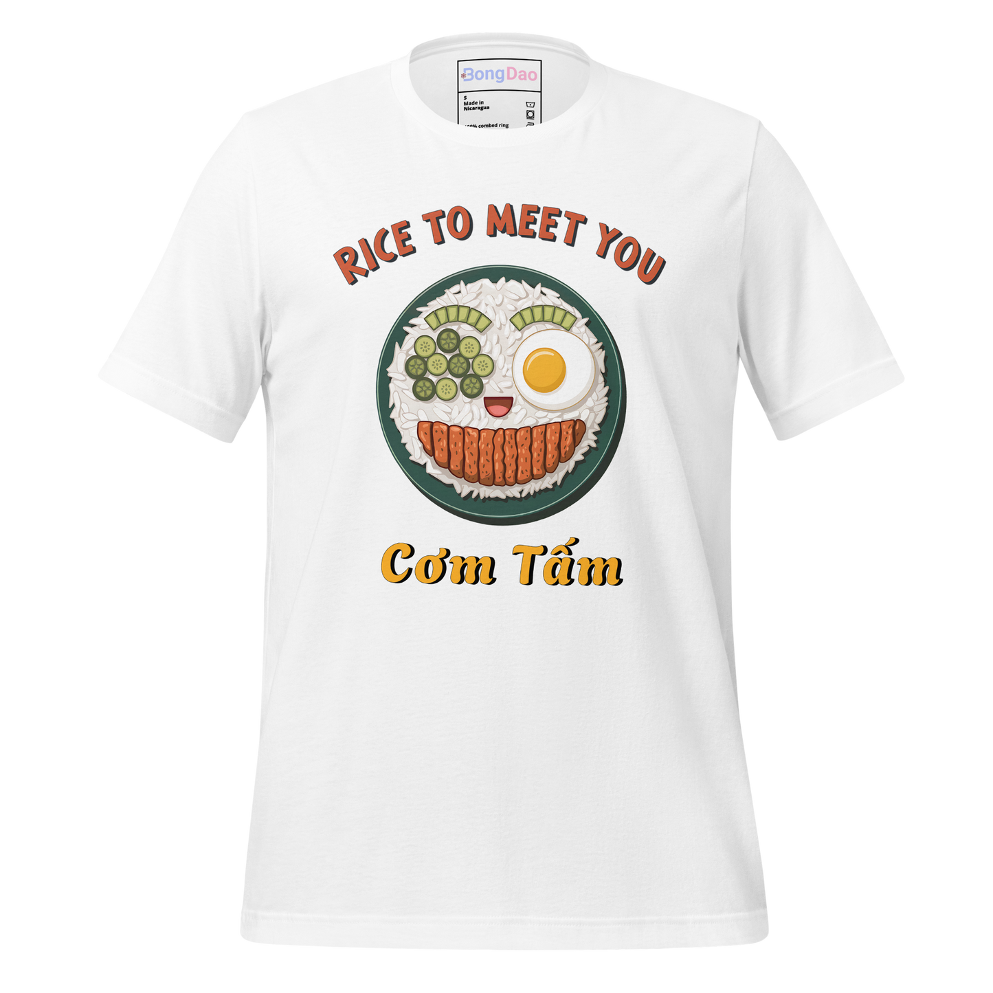 Rice to Meet You: Cơm Tấm Delight Unisex Tee