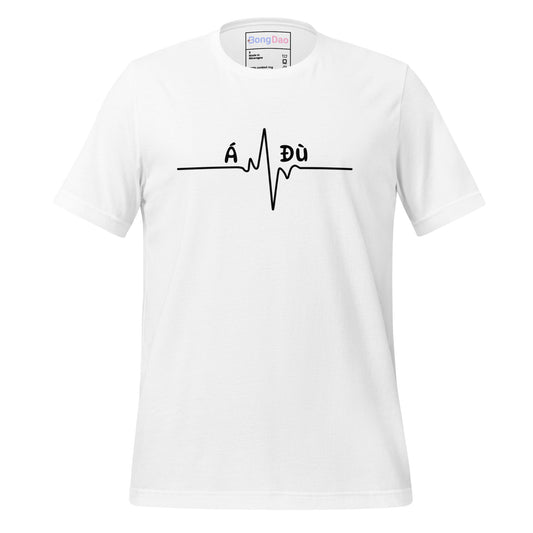 Á Đù Heartbeat: The Vietnamese Pulse of Surprise Unisex Tee