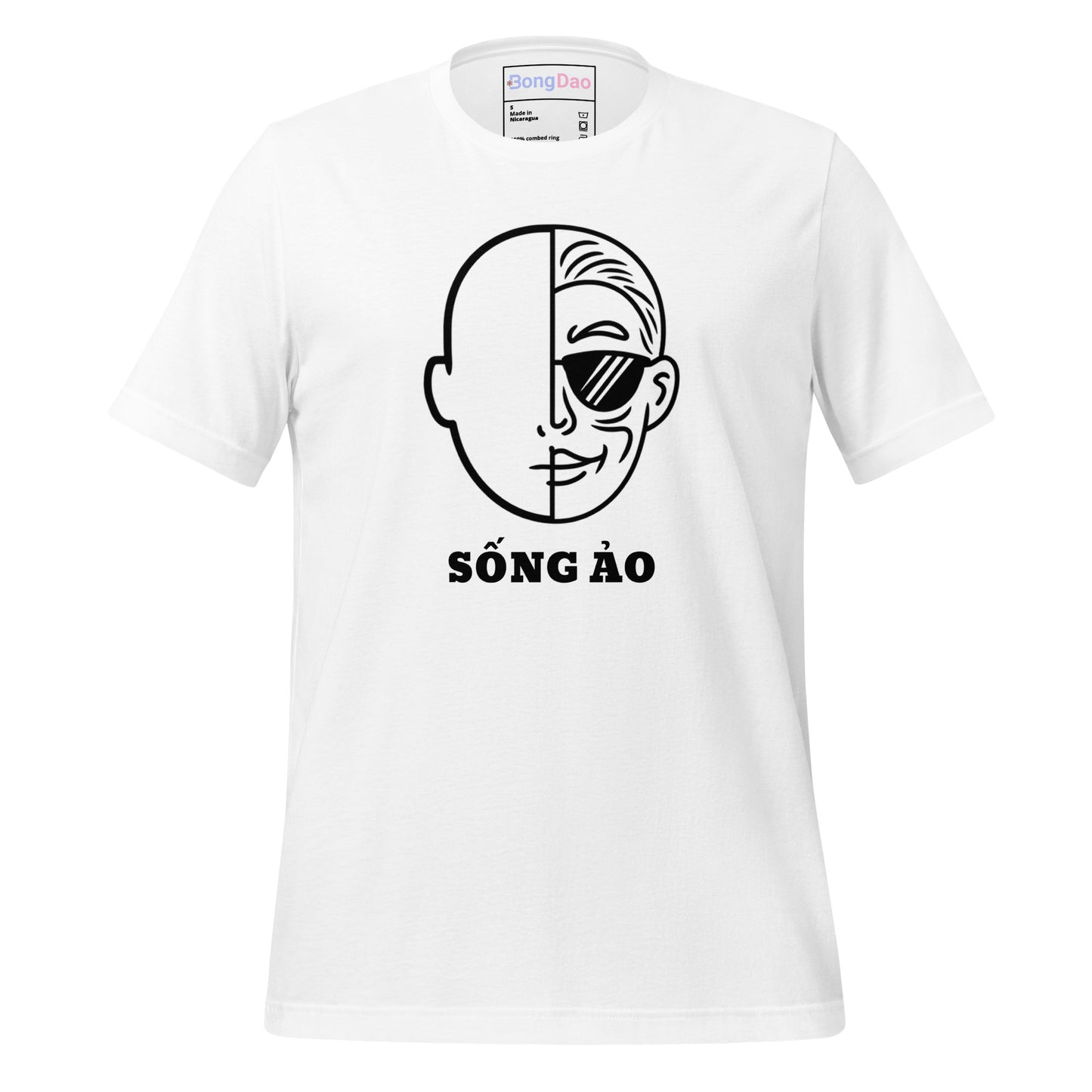 Sống Ảo - Double Life Vibes, Social Media Addict Gift Unisex Tee