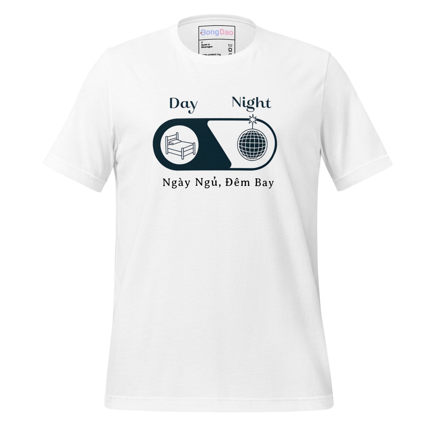 Ngày Ngủ Đêm Bay - Sleep by Day Party by Night - Unisex Tee for Night Owls