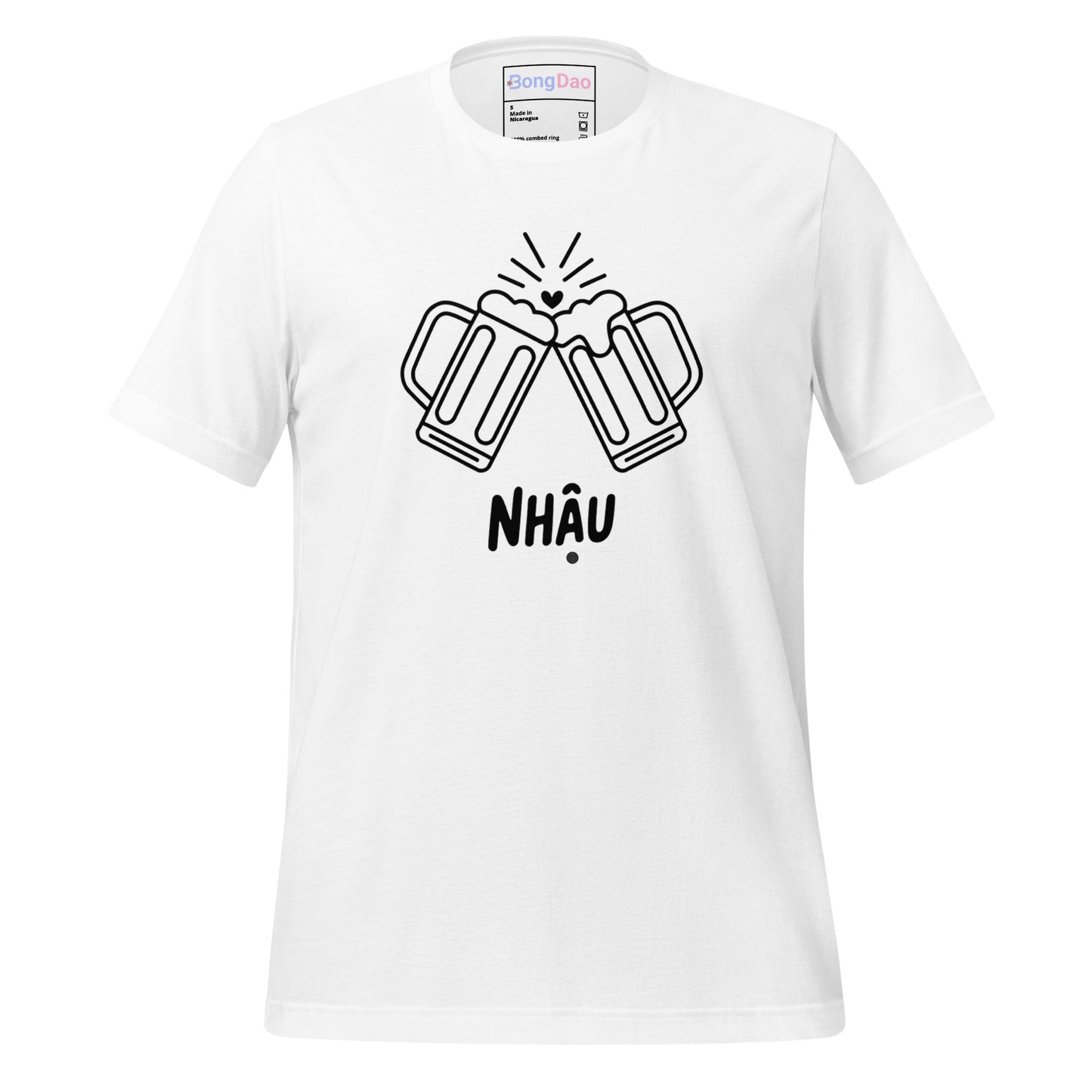 Nhậu - Vietnamese Drinking Culture, Cheers to Friendship, Beer Lovers Unisex Tee