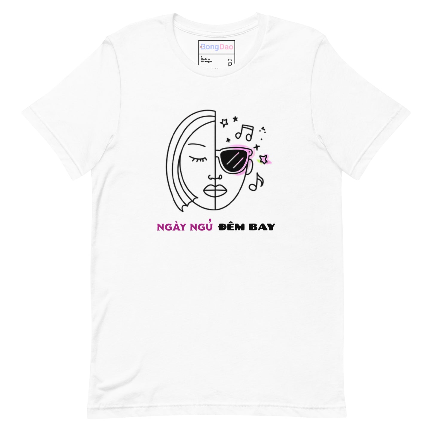 Ngày Ngủ Đêm Bay - Party All Night Vibes, Night Owls Unisex Tee