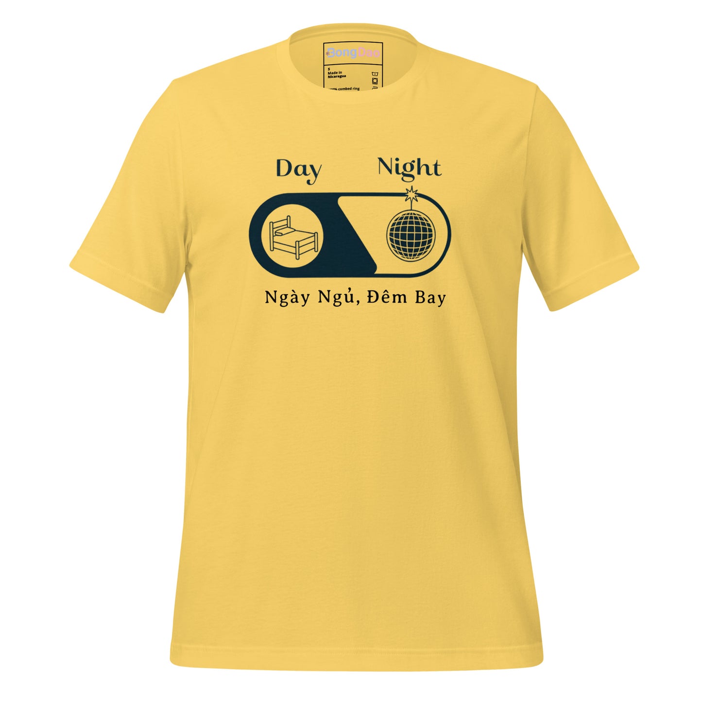 Ngày Ngủ Đêm Bay - Sleep by Day Party by Night - Unisex Tee for Night Owls